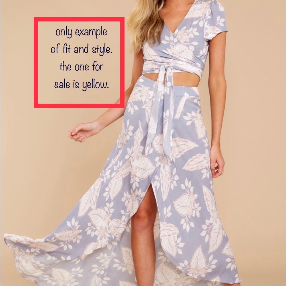 Two piece set purchased on Red Dress